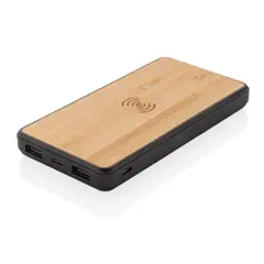 Bild på 8.000 mAh powerbank m. trådlös laddning RCS plast