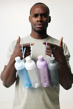 Bild på Impact läckagesäker vattenflaska 600ml RCS återvunnen PET