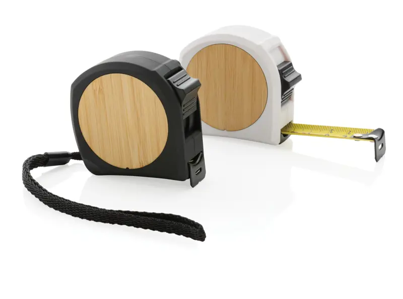 RCS återvunnen plast och bambu måttband 5M/19mm