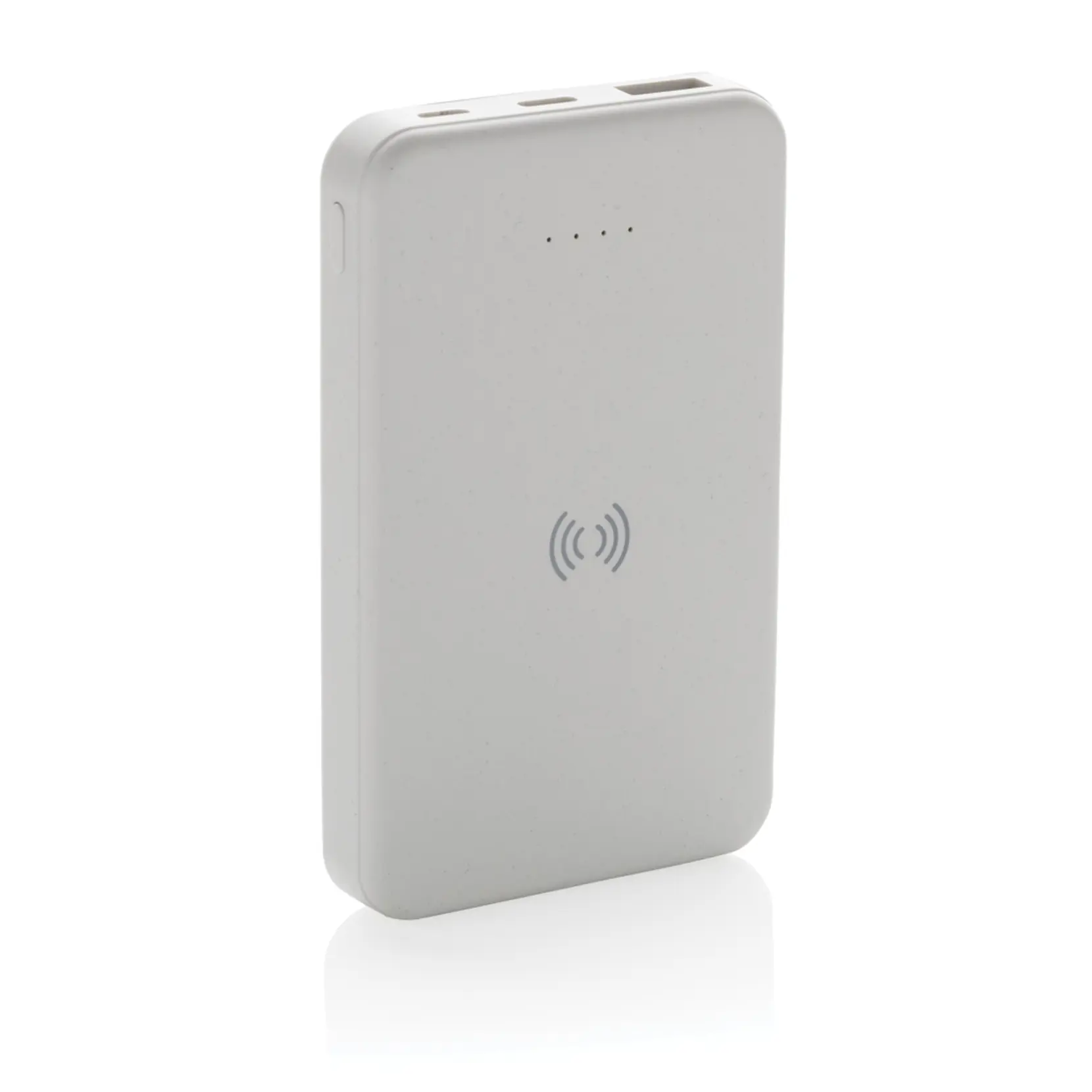 Bild på 5.000 mAh trådlös powerbank i RCS återvunnen plast