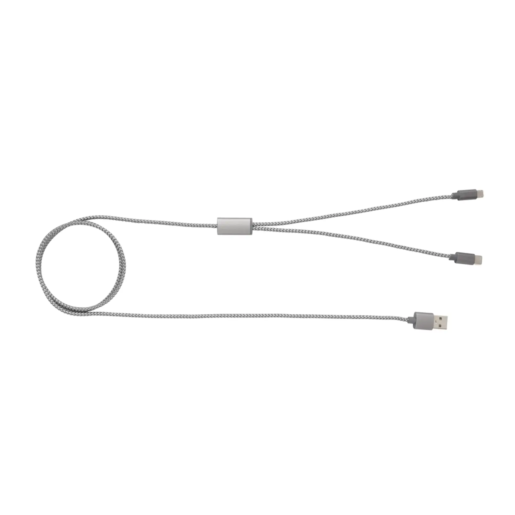 Bild på 3-i-1 flätad kabel