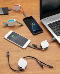 Bild på Utdragbar 3-i-1 kabel