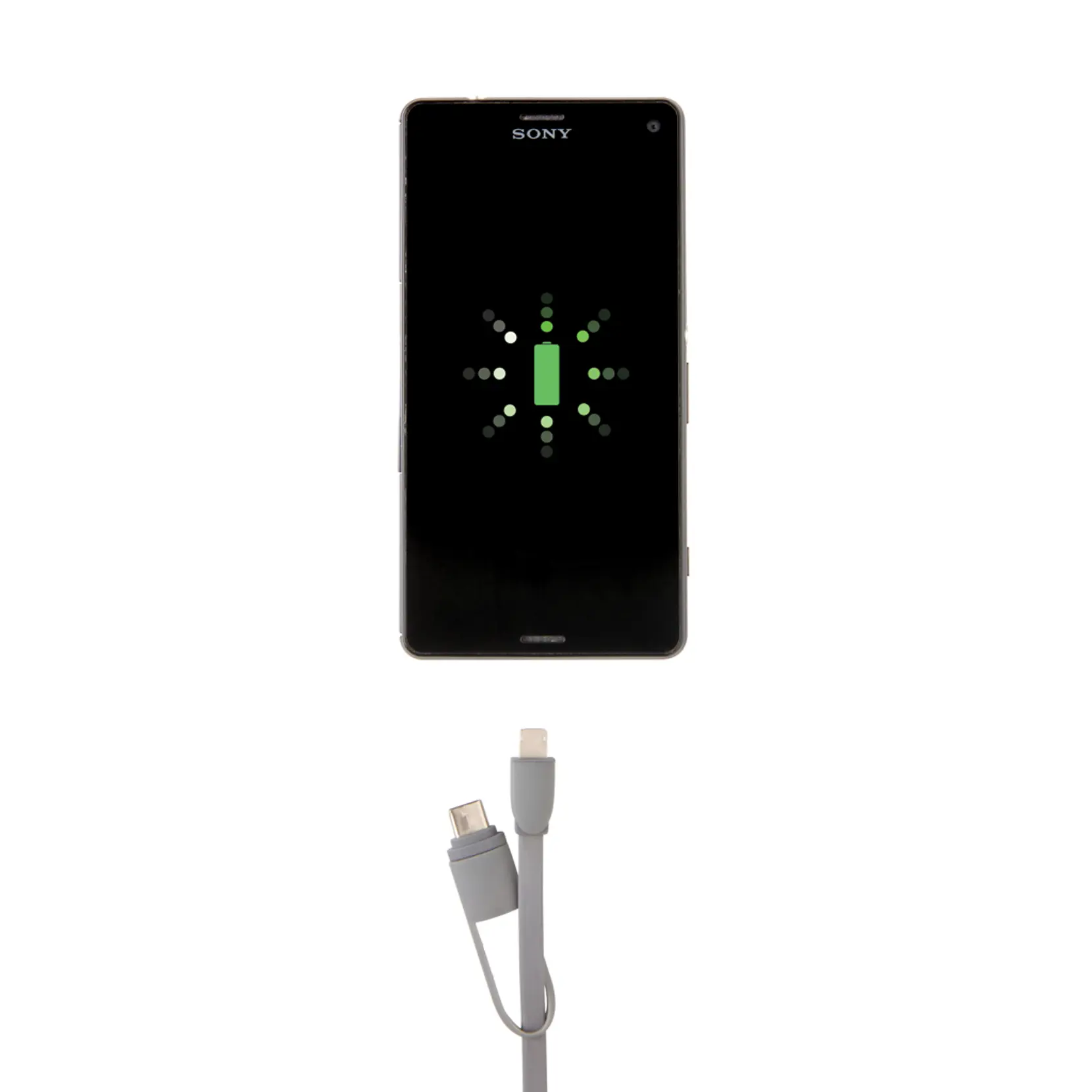 Bild på Utdragbar 3-i-1 kabel