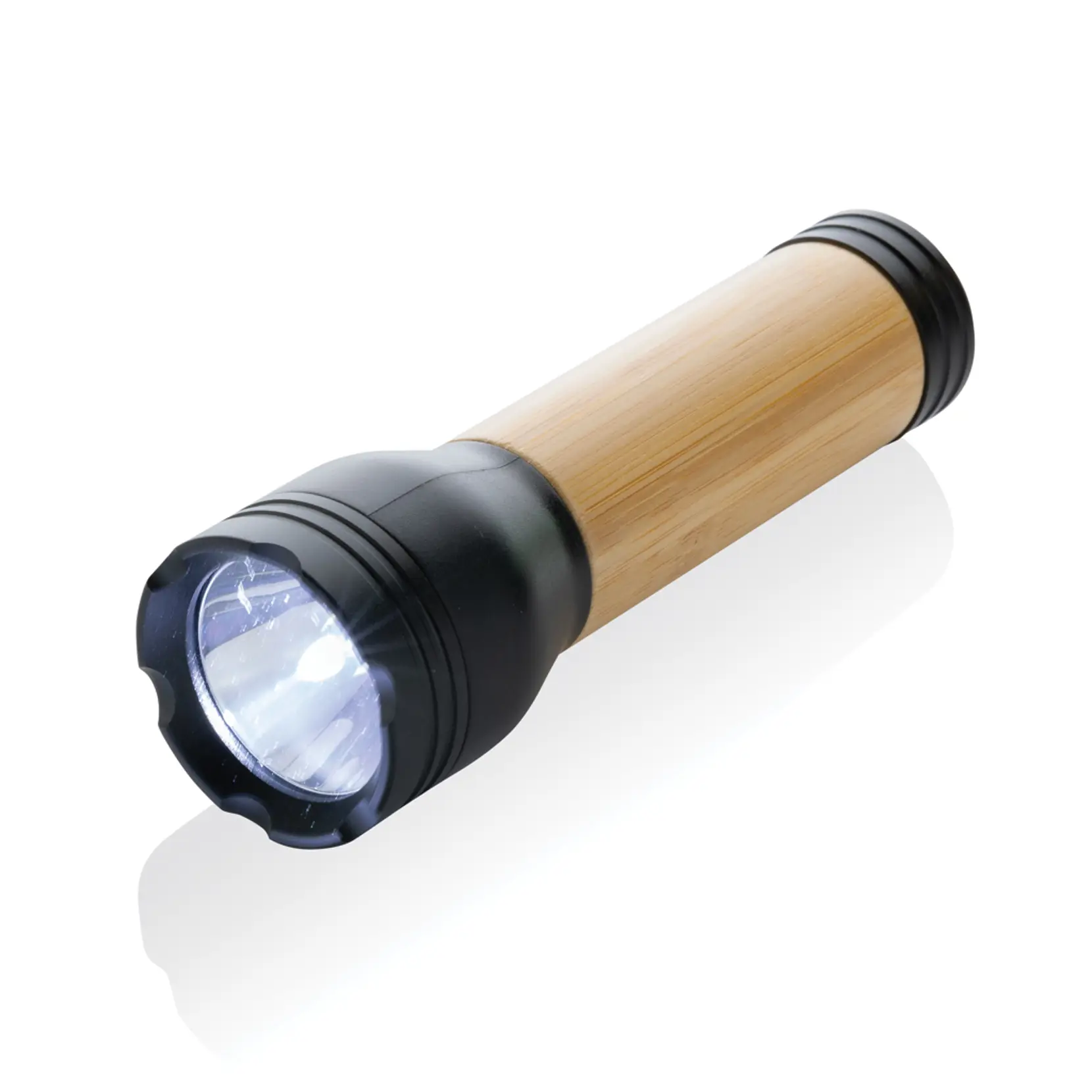 Bild på Lucid 3W ficklampa RCS certifierad återvunnen plast & bambu