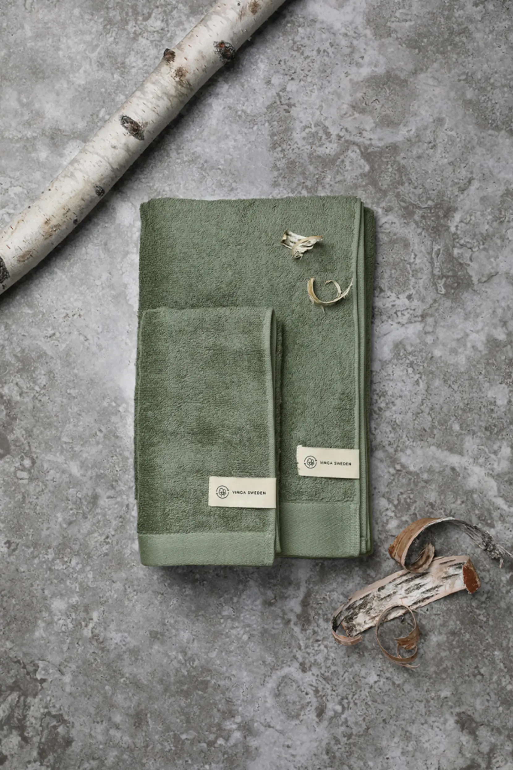 Bild på VINGA Birch handduksserie 40x70 Bild på VINGA Birch handduksserie 40x70