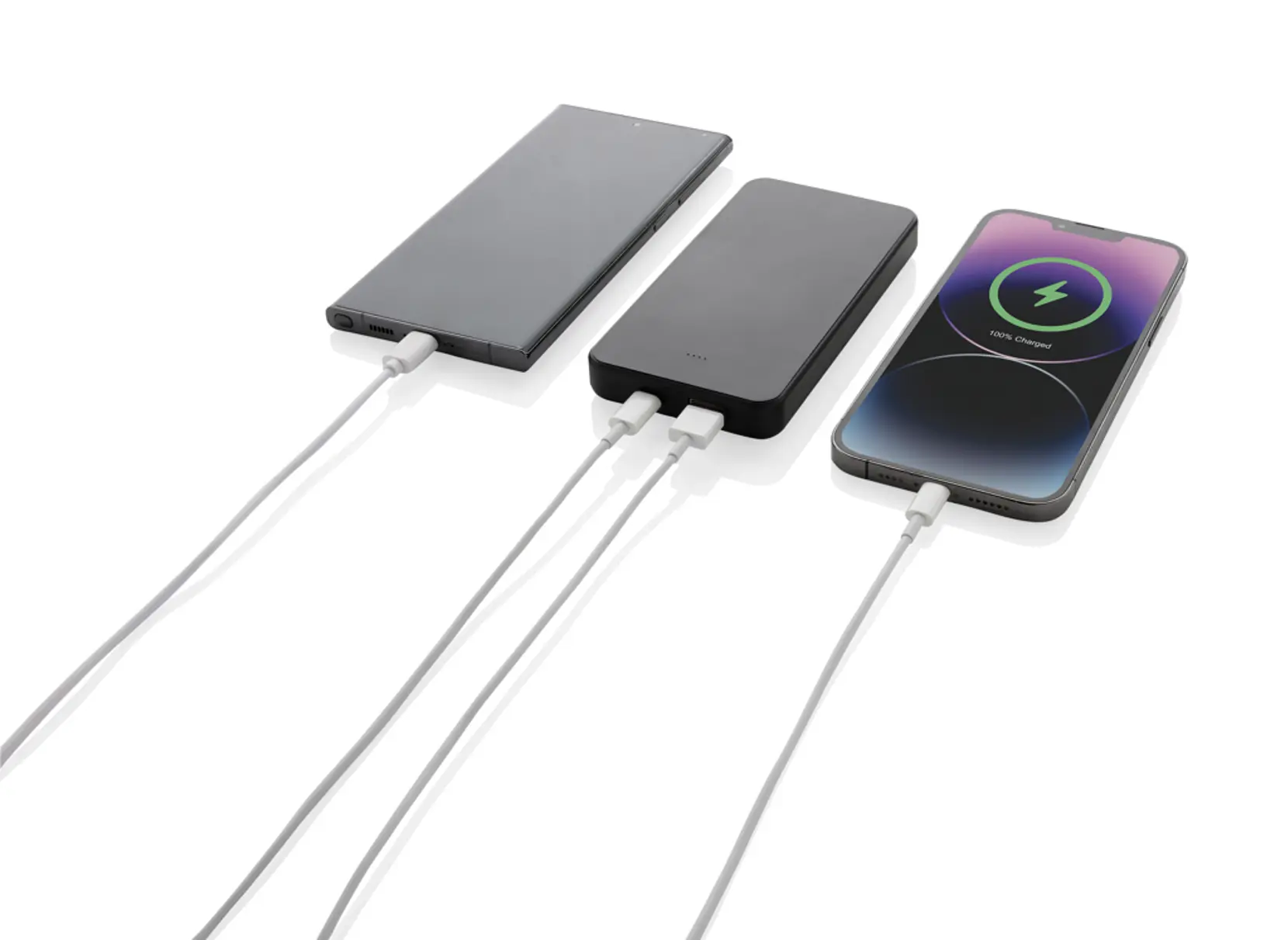 Bild på Boostcore RCS powerbank i återvunnen plast 10.000mAh USB C
