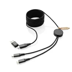 Bild på Terra RCS återvunnen PET 3 meter 4-i-1-kabel
