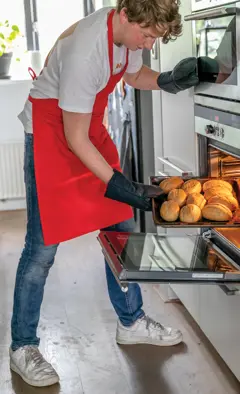 Bild på Impact AWARE™ förkläde, 180gr återvunnen bomull