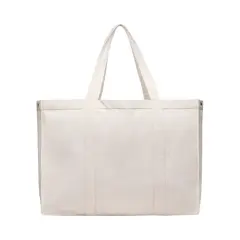 Bild på VINGA Hilo AWARE™ återvunnen canvas maxi tote bag