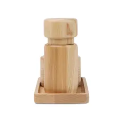 Bild på VINGA Retro FSC® askträ salt & peppar set