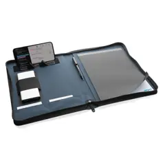 Bild på Impact Aware™ lyxig 300D tech-portfolio m. dragkedja