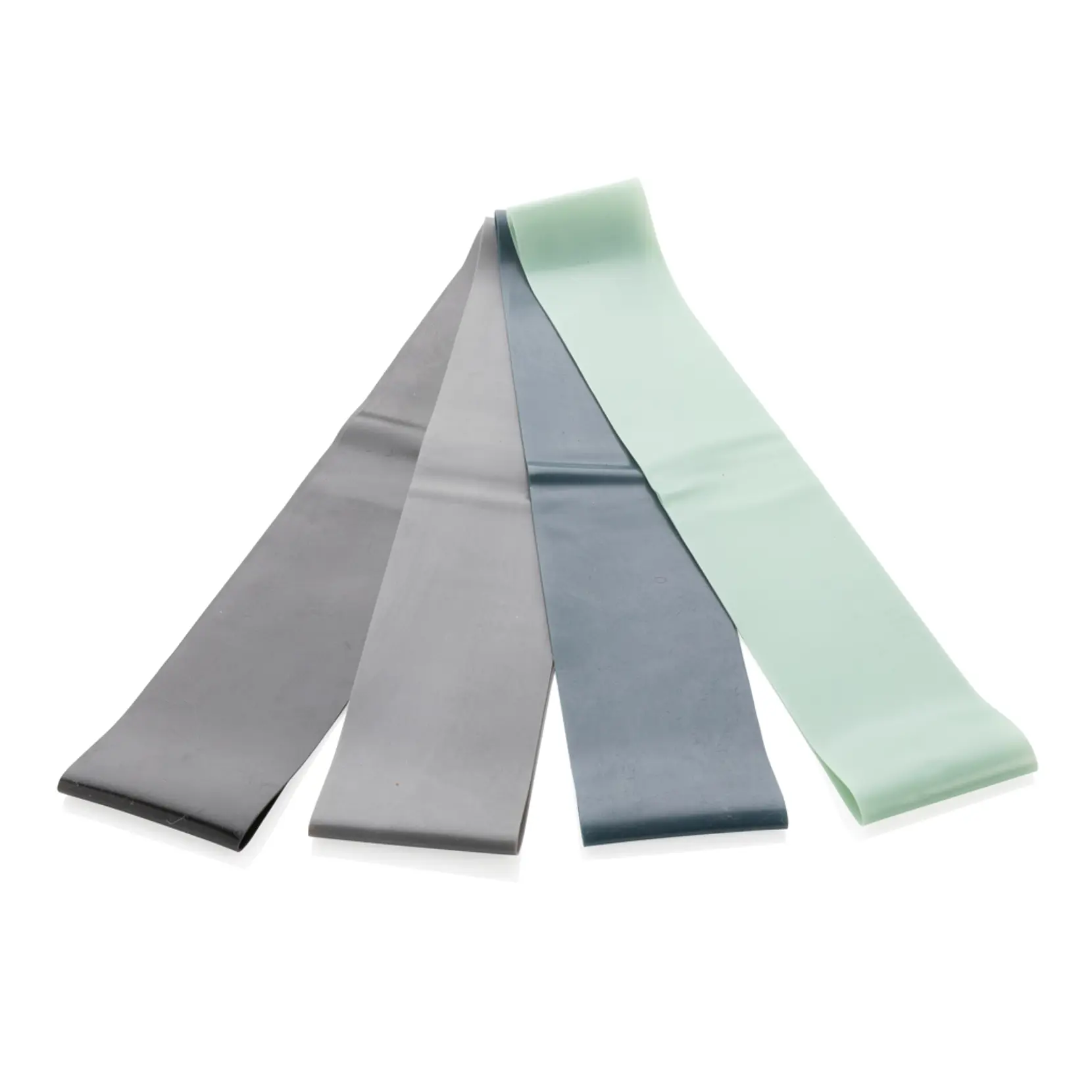 Bild på 4-pack elastiska träningsband i fodral