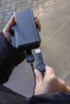 Bild på Oakland 6-i-1 kabel RCS återvunnen rplast m.  snabbladdning