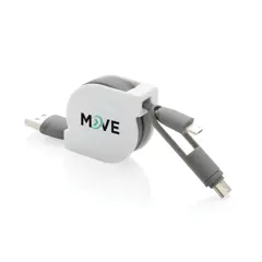Bild på Utdragbar 3-i-1 kabel
