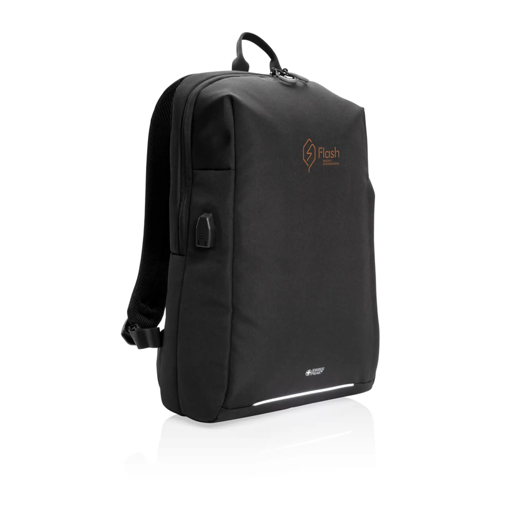 Bild på Swiss Peak AWARE™ RFID och USB A laptopryggsäck