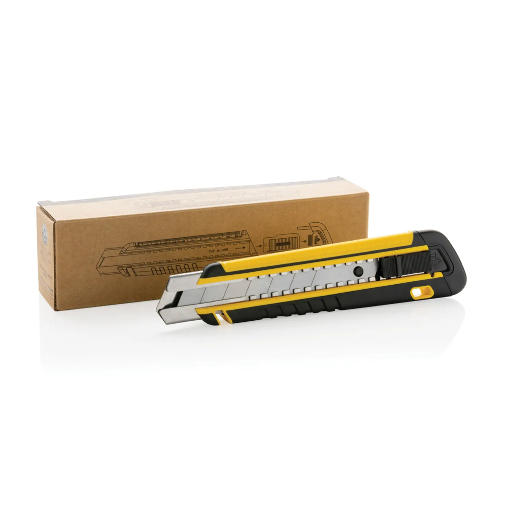 Bild på Påfyllningsbar heavy duty snap-off-kniv RCS återvunnen plast