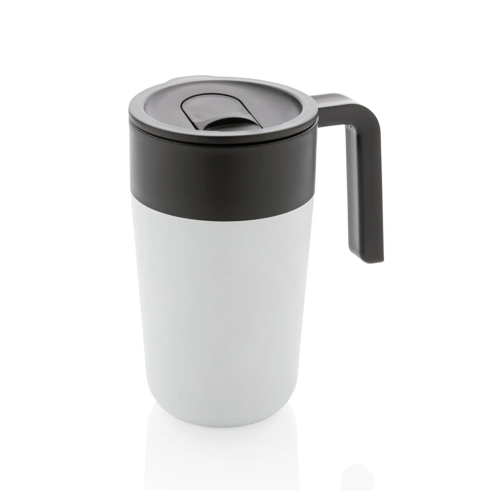 Bild på Mugg med handtag, i GRS certifierad PP och S/S Bild på Mugg med handtag, i GRS certifierad PP och S/S