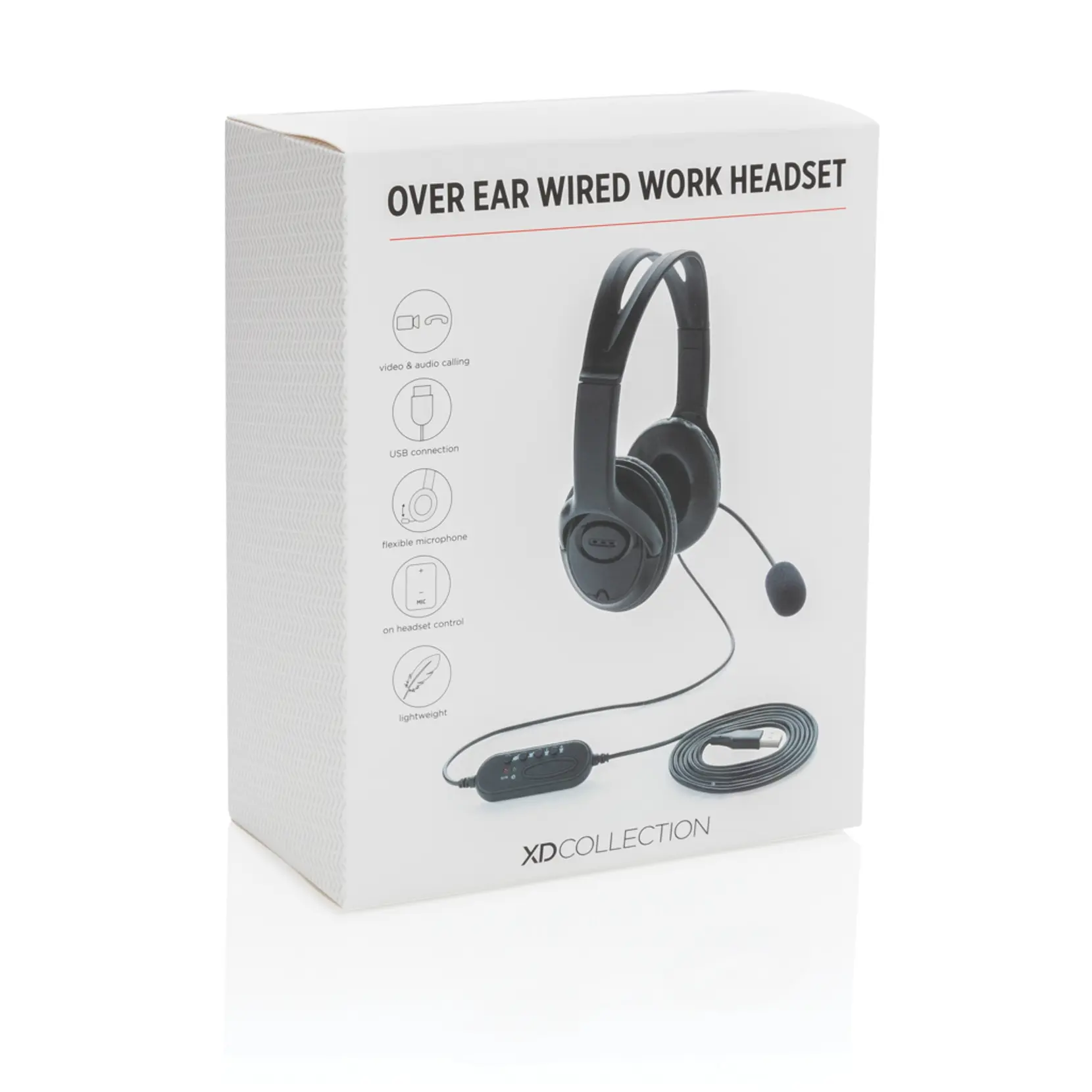 Bild på Over-ear headset med kabel