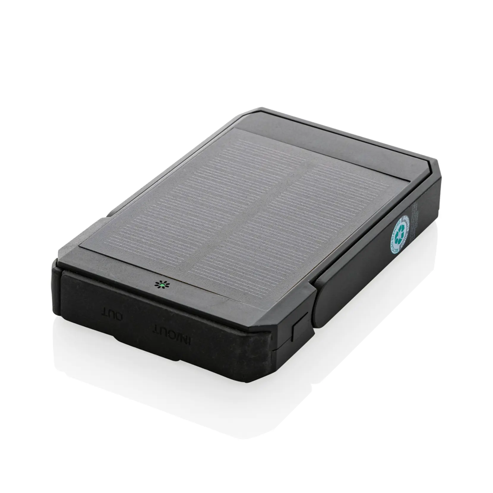 Bild på Skywave 5.000 mAh/10W trådlös solcellspowerbank RCS rplast