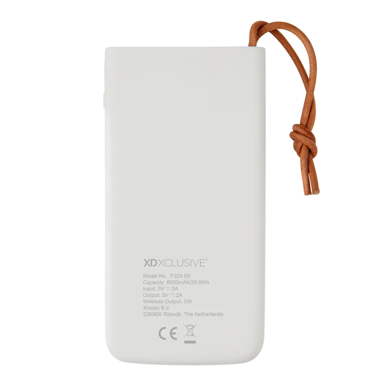 Bild på Aria 8.000 mAh 5W powerbank med trådlös laddning