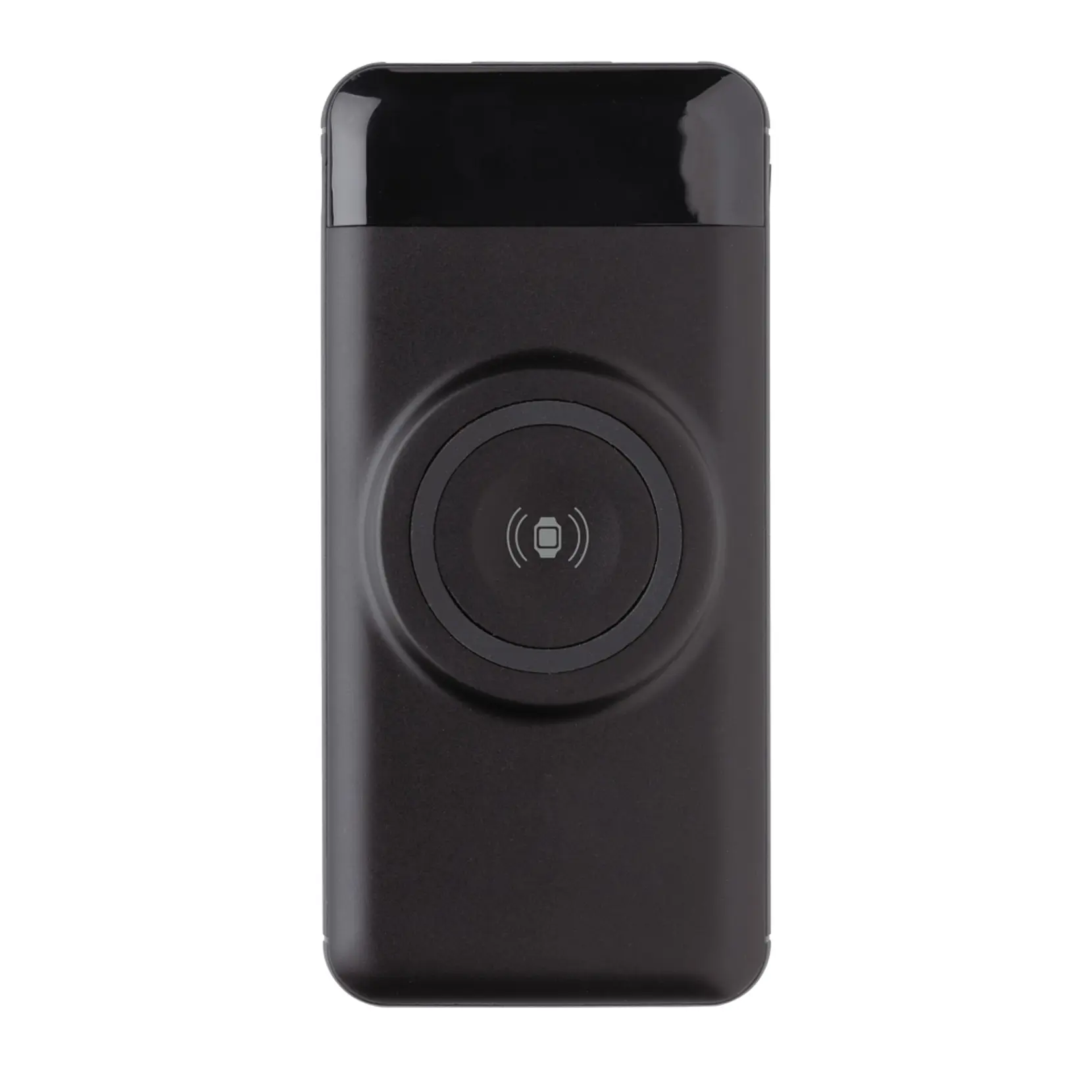 Bild på 10.000 mAh trådlös powerbank med klockladdare