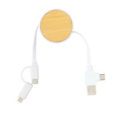 Bild på Ontario 6-i-1 utdragbar kabel i RCS återvunnen plast