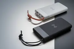 Bild på Aria 8.000 mAh 5W powerbank med trådlös laddning