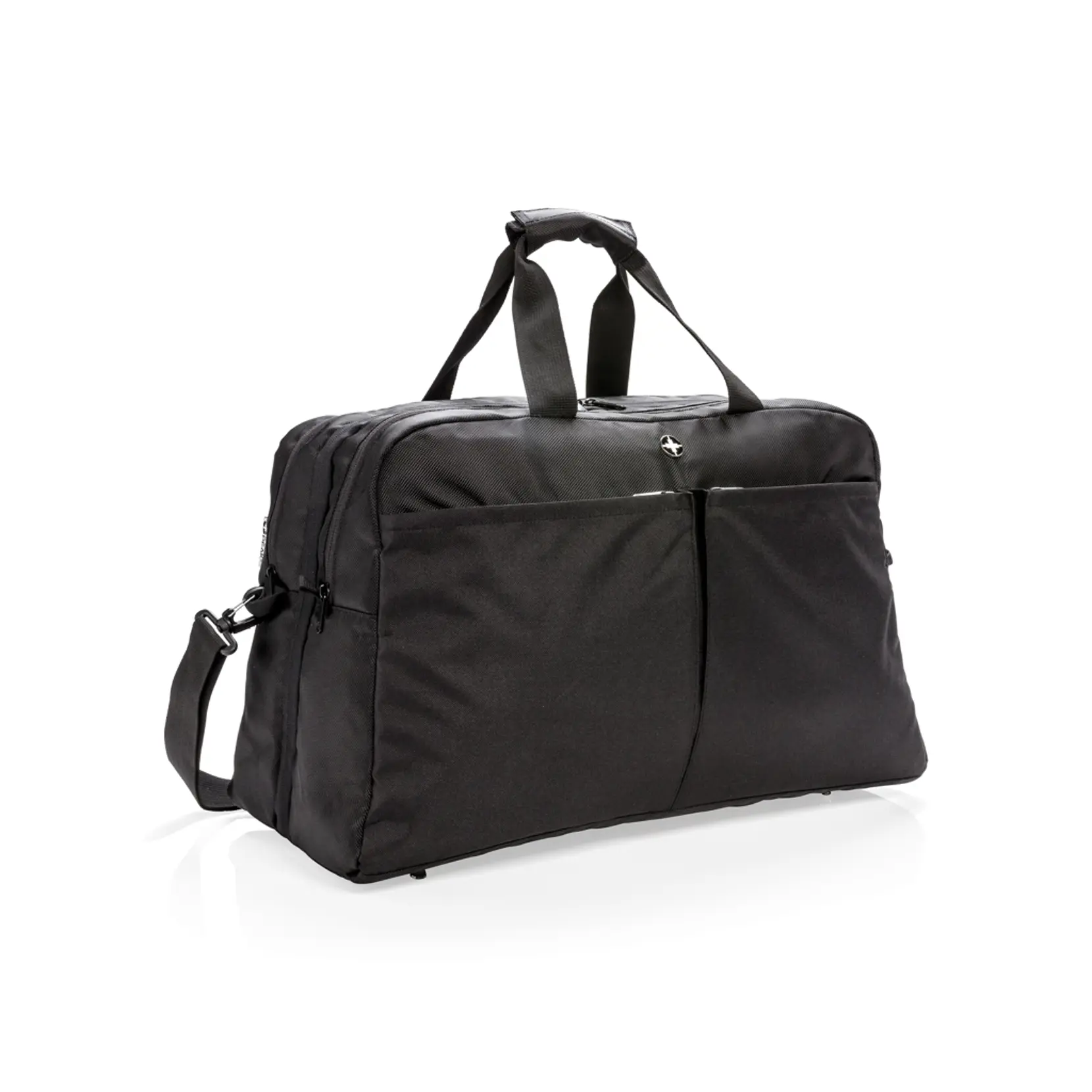 Bild på Swiss Peak RFID duffel med resväskeöppning