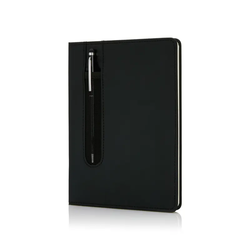 Anteckningsbok Basic - PU - med styluspenna - A5