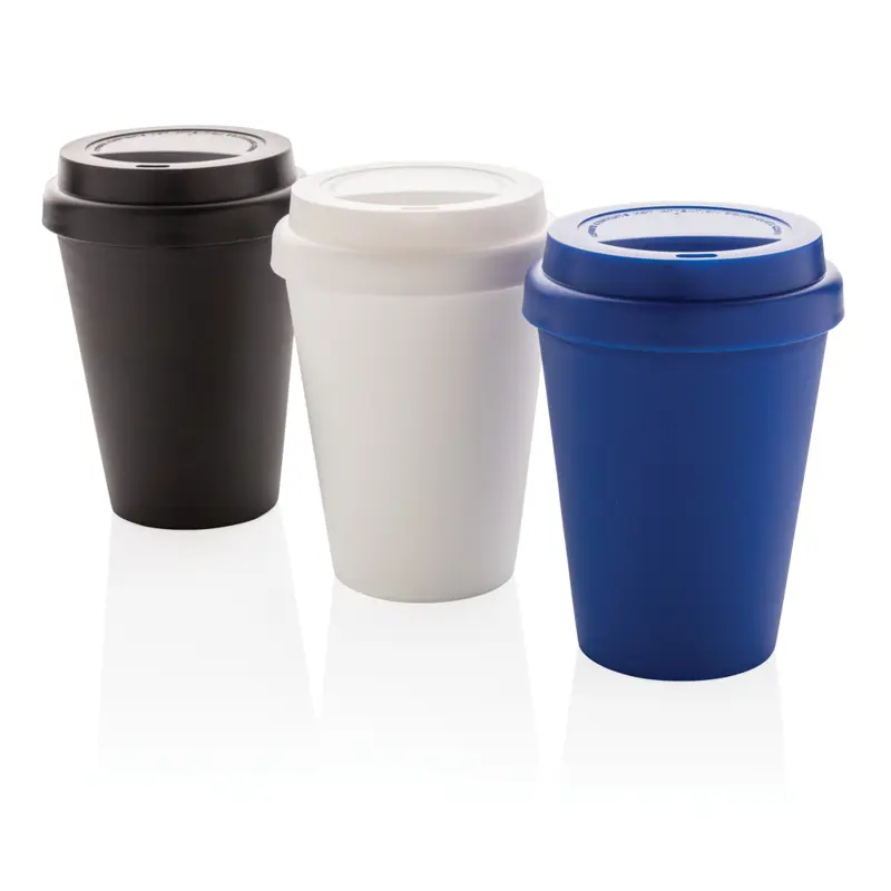 Återanvändningsbar dubbelväggig kaffemugg 300ml