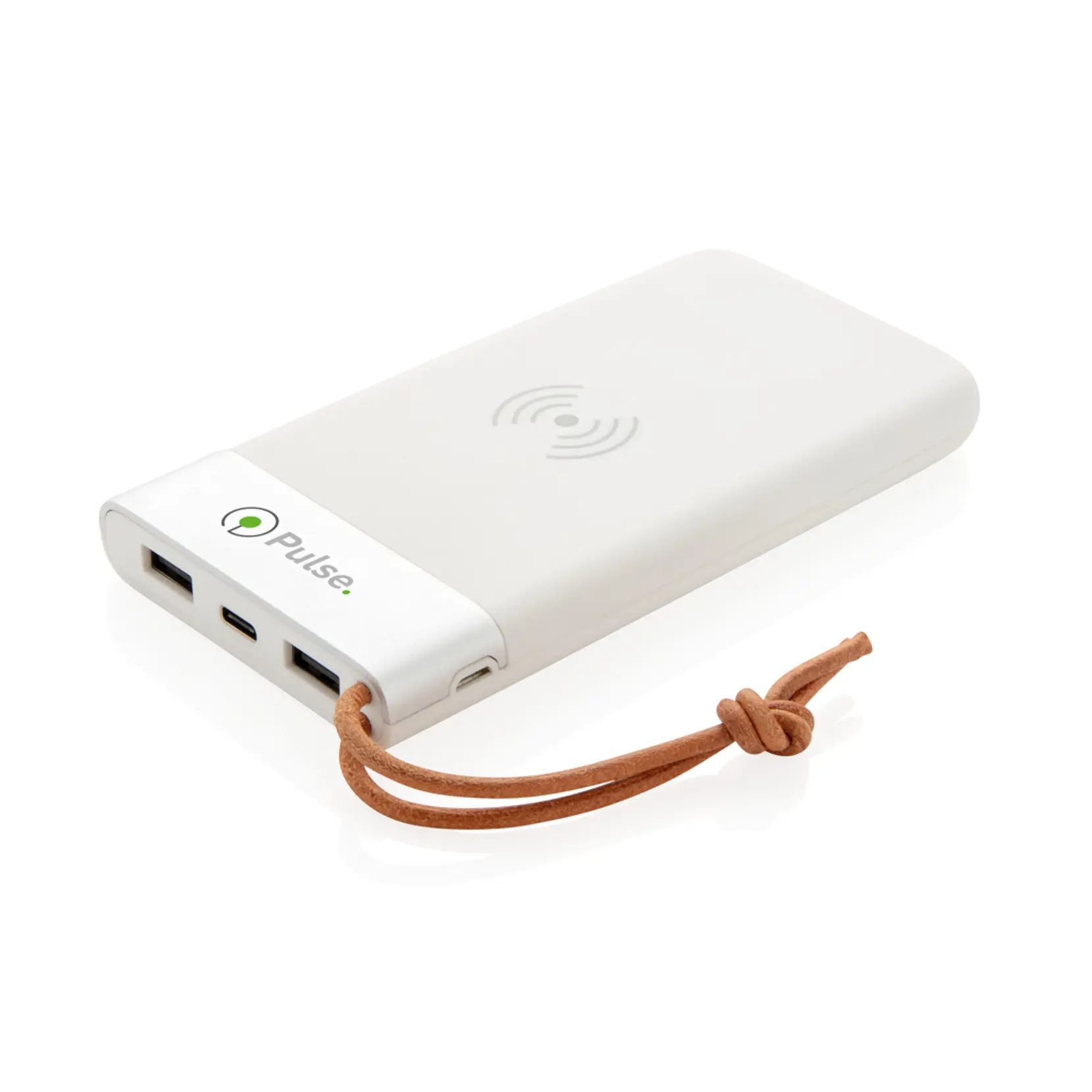 Bild på Aria 8.000 mAh 5W powerbank med trådlös laddning
