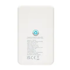 Bild på 5.000 mAh trådlös powerbank i RCS återvunnen plast