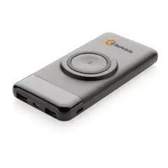 Bild på 10.000 mAh trådlös powerbank med klockladdare