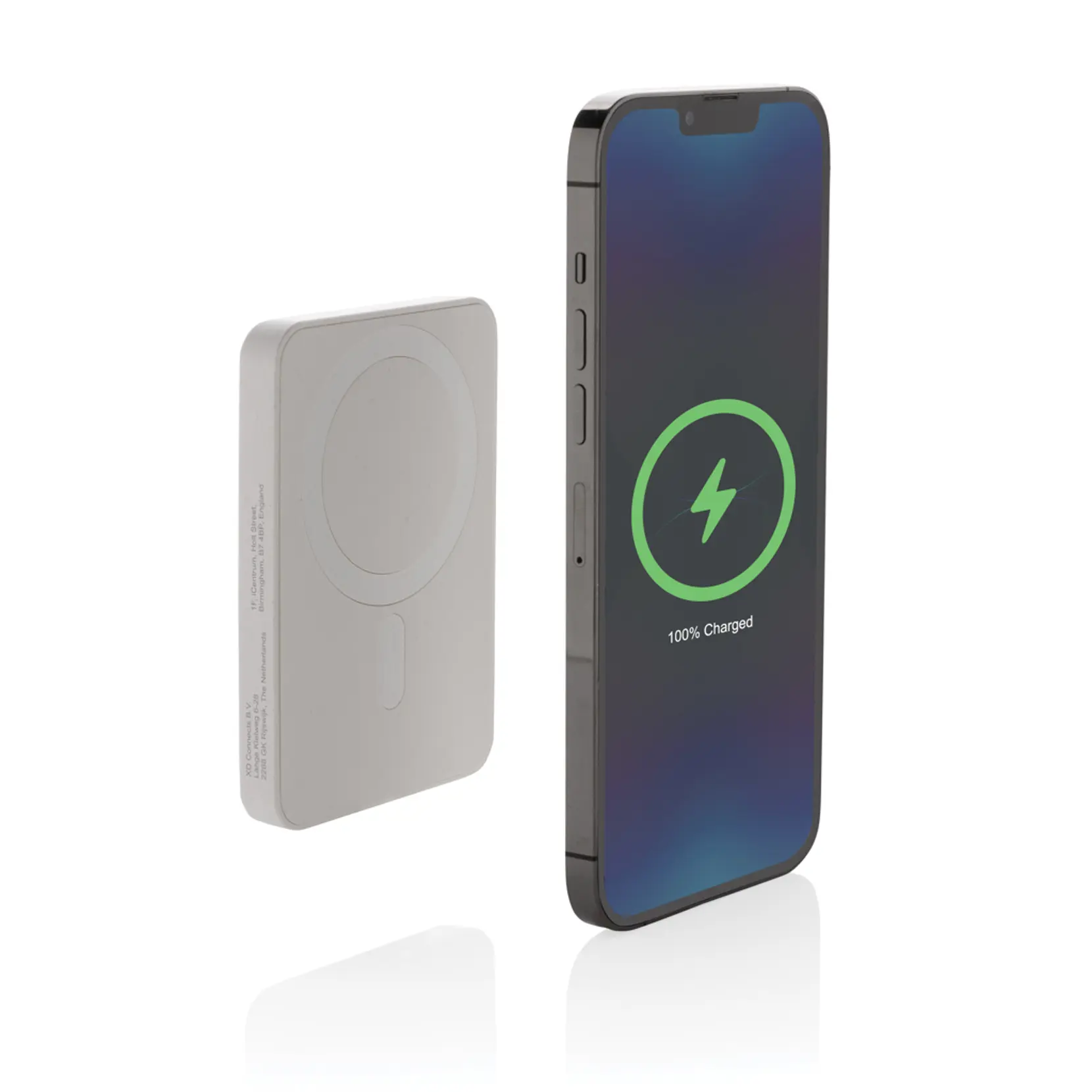Bild på Magnetix 5.000mAh magnetisk powerbank, RCS återvunnen plast