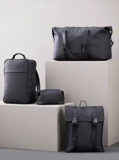 VINGA Baltimore weekendbag med tryck