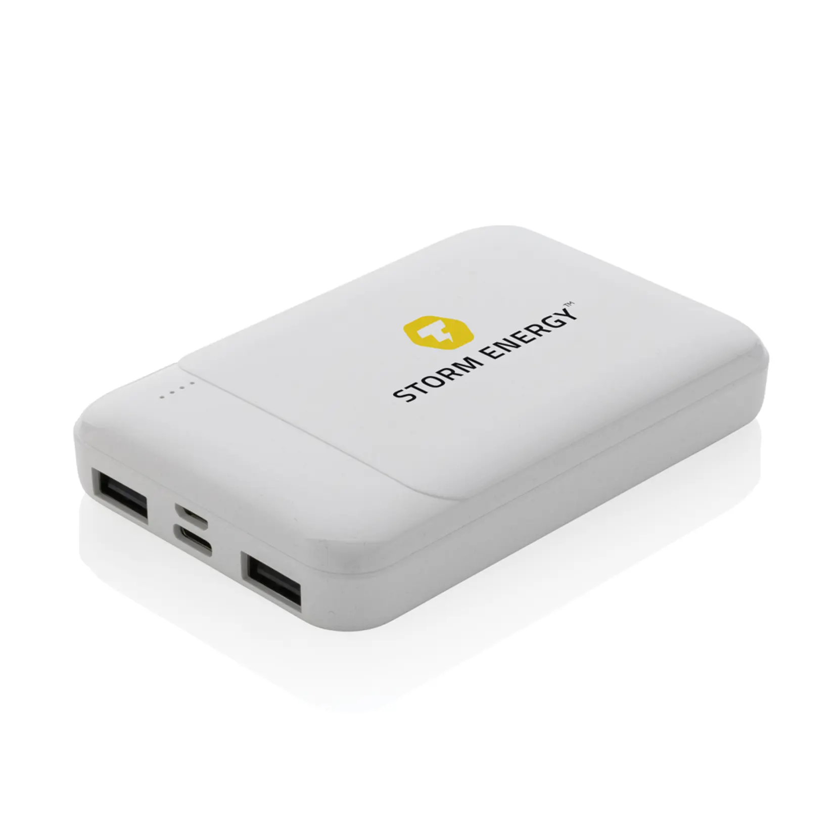Bild på 5.000 mAh powerbank i RCS återvunnen plast