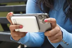 Bild på Zen RCS plast 5000 mah 5W magnetisk powerbank i bambu