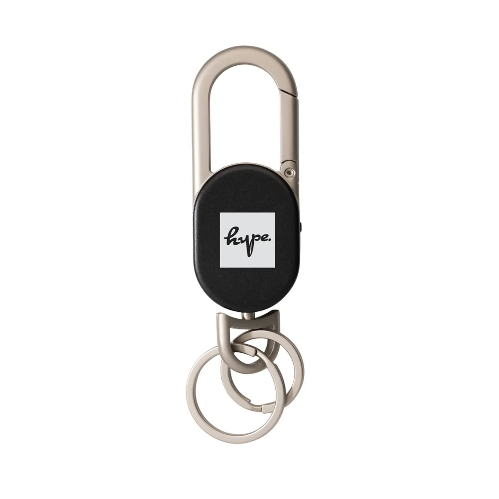 Bild på Keyfinder-nyckelring , kan spåras världen runt och med USB C