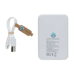 Bild på 5.000 mAh powerbank i RCS återvunnen plast