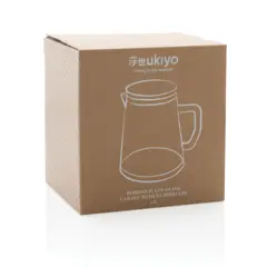 Bild på Ukiyo karaff i borosilikatglas med bambulock 1.2L