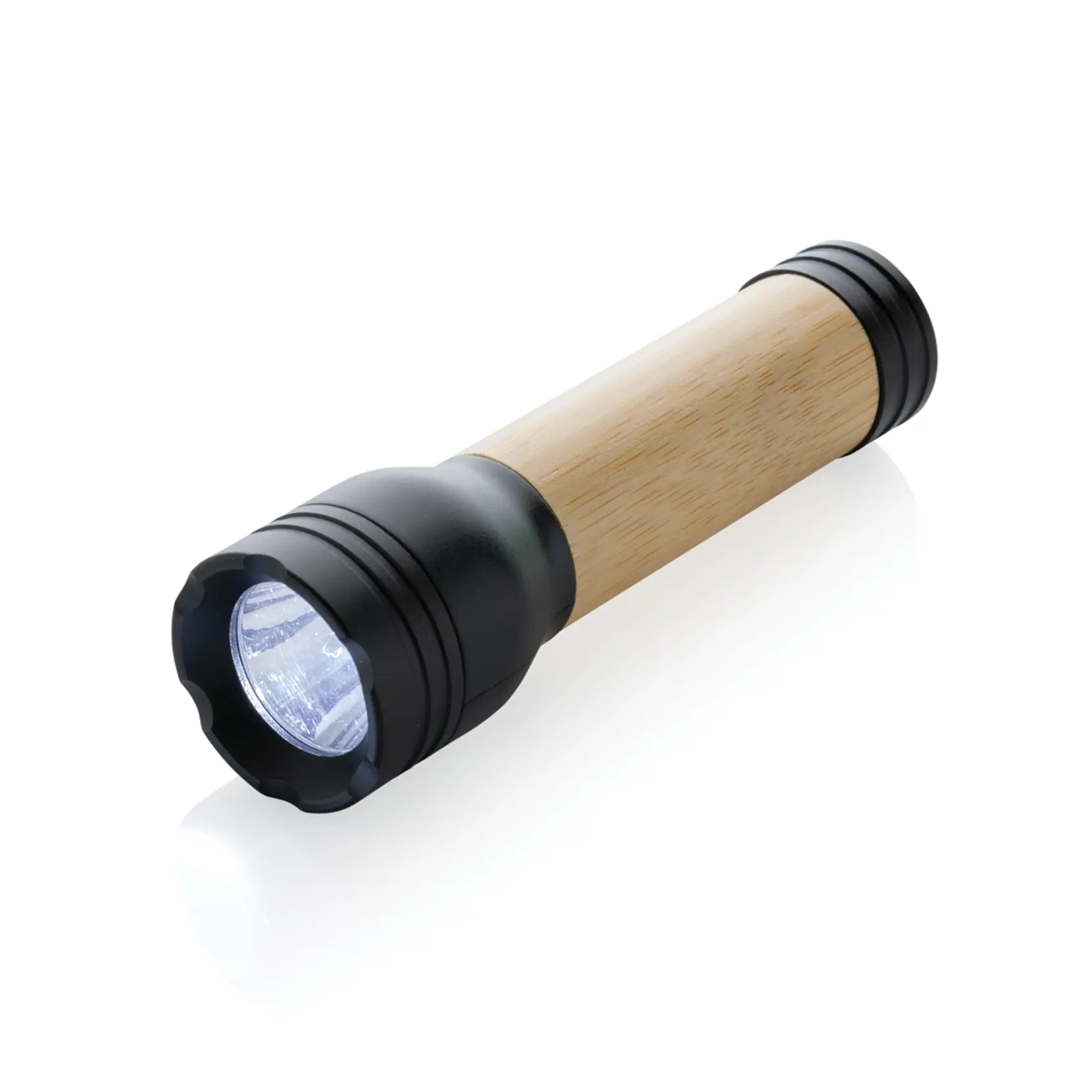 Bild på Lucid 1W ficklampa RCS certifierad återvunnen plast & bambu