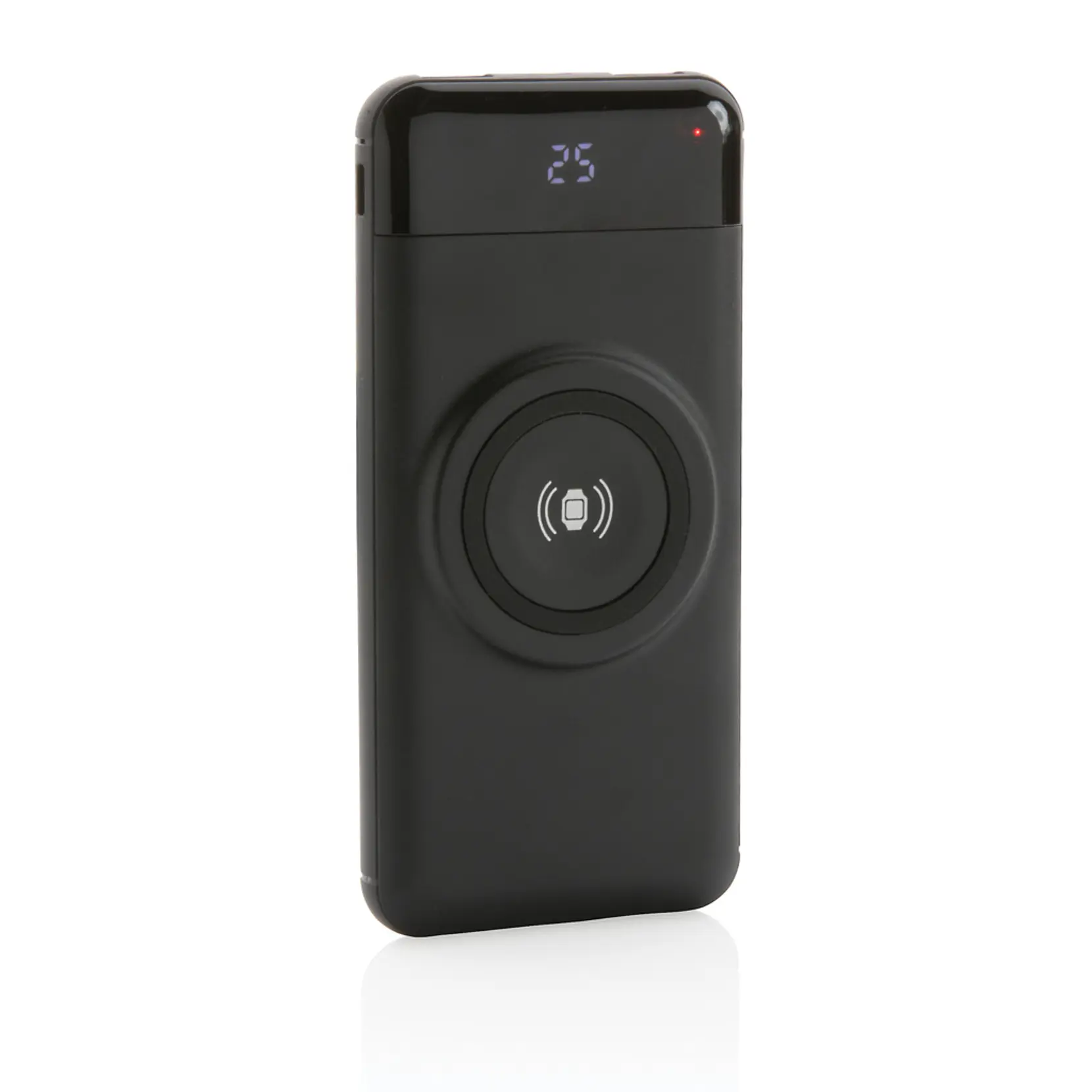 Bild på 10.000 mAh trådlös powerbank med klockladdare