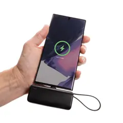 Bild på Powerlink RCS rplast 3000 mAh powerbank USB C-kontakt