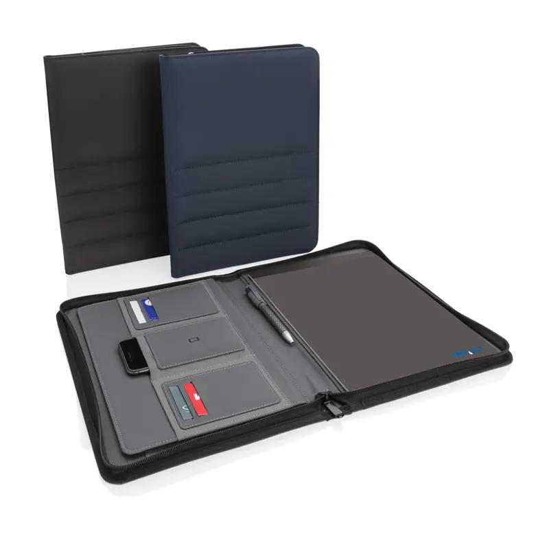 Impact AWARE™ RPET A4 portfolio med dragkedja