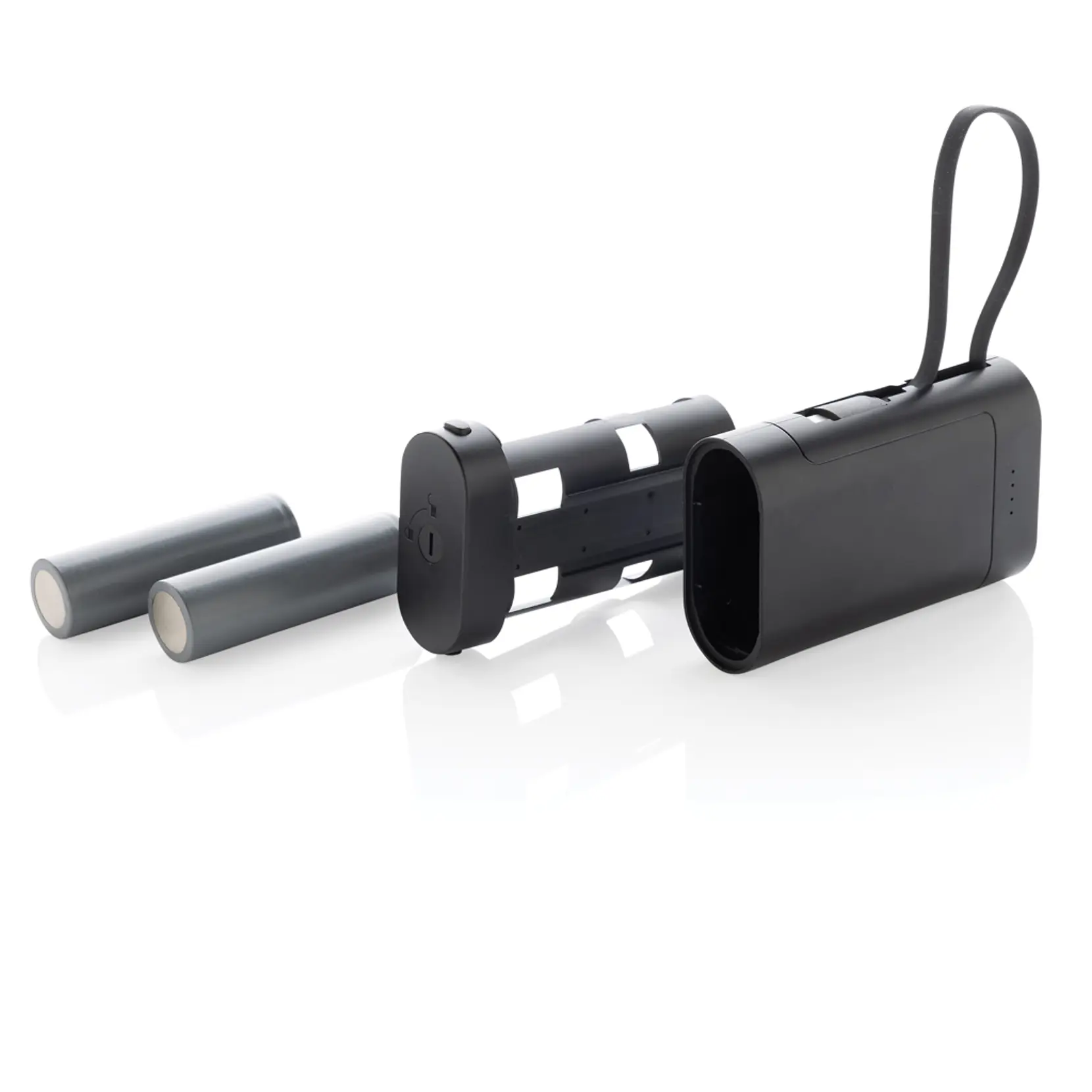Bild på CycleCell 10.000 mAh powerbank med avtagbart batteri