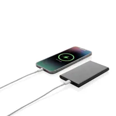 Bild på 4.000mAh powerbank, type C, RCS återvunnen plast/aluminium