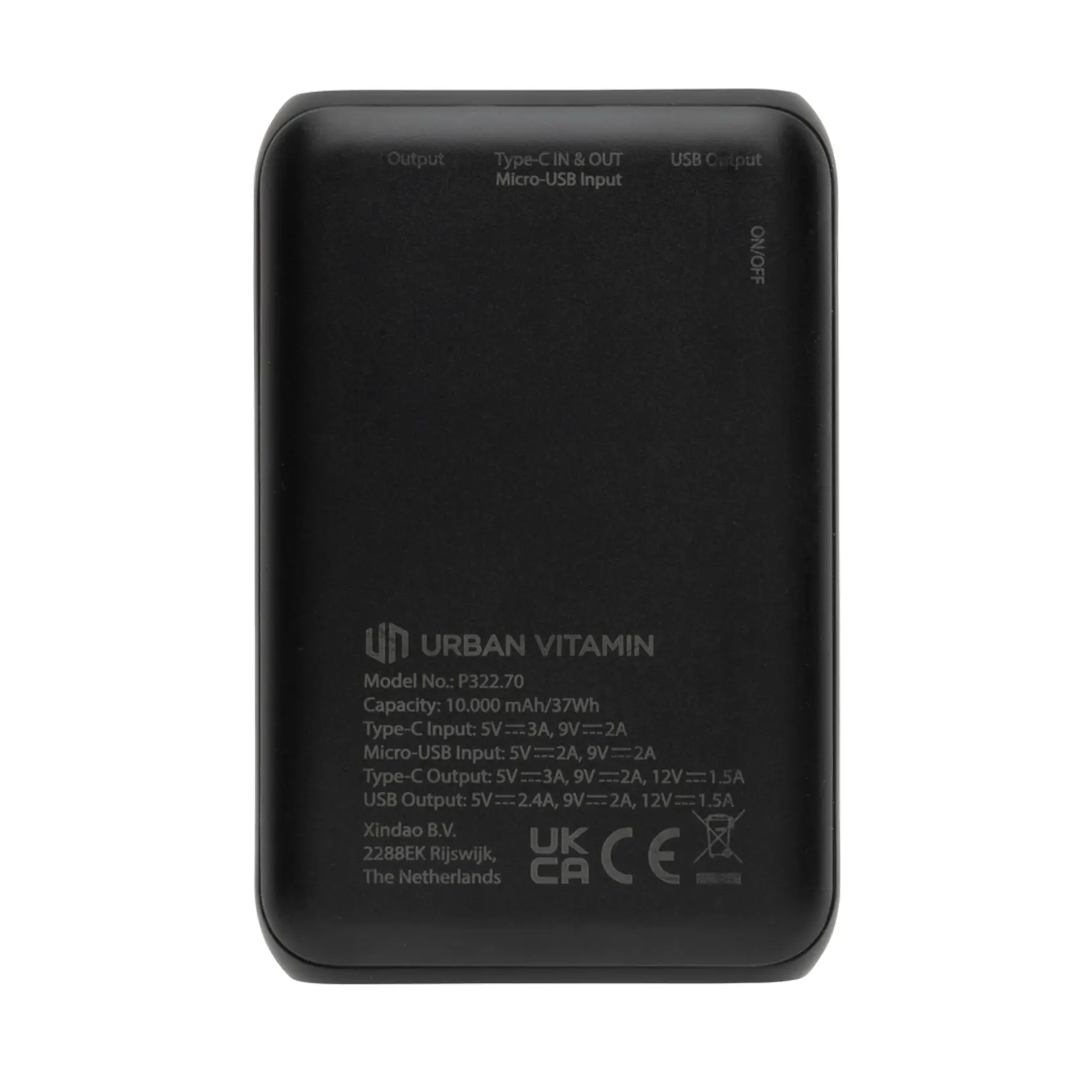 Bild på Urban Vitamin Alameda 10.000 mAh 18W PD powerbank