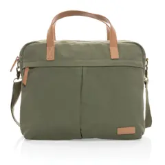 Bild på Impact AWARE™ laptopväska i 16 oz. återvunnen canvas