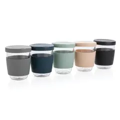 Bild på Ukiyo borosilikatglas med silikonlock och sleeve