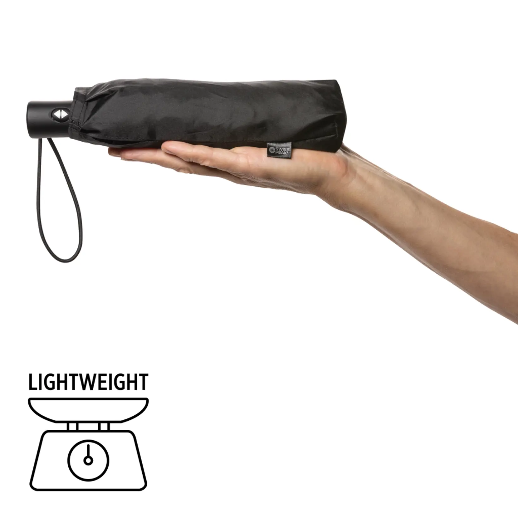 Bild på Swiss Peak Aware™ RPET ultralätt automatiskt 20.5”paraply